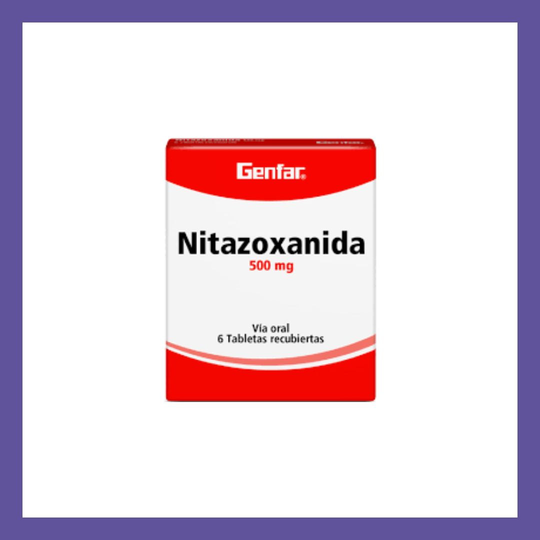 Nitazoxanida 500mg