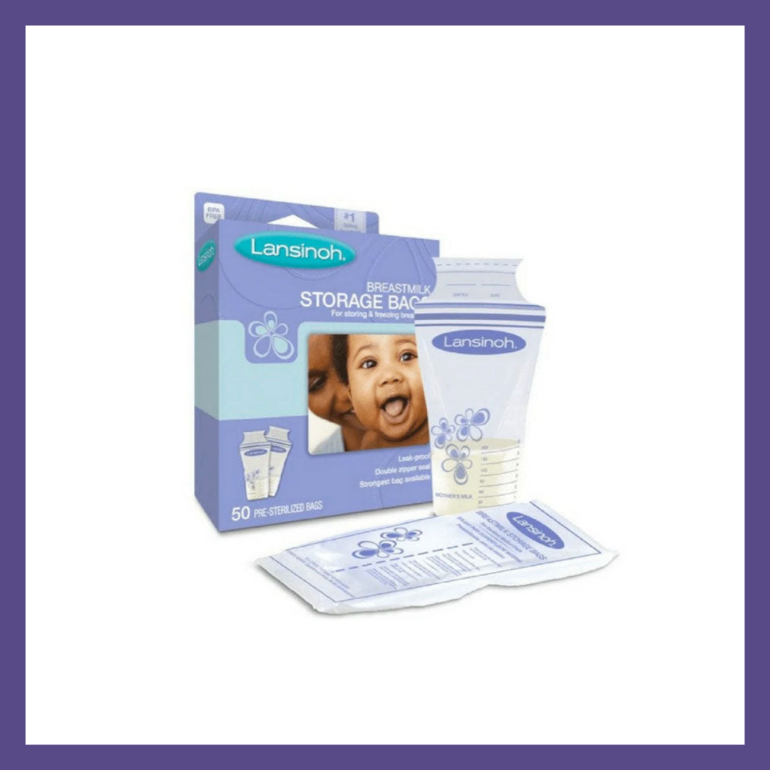 Bolsas para almacenar leche materna