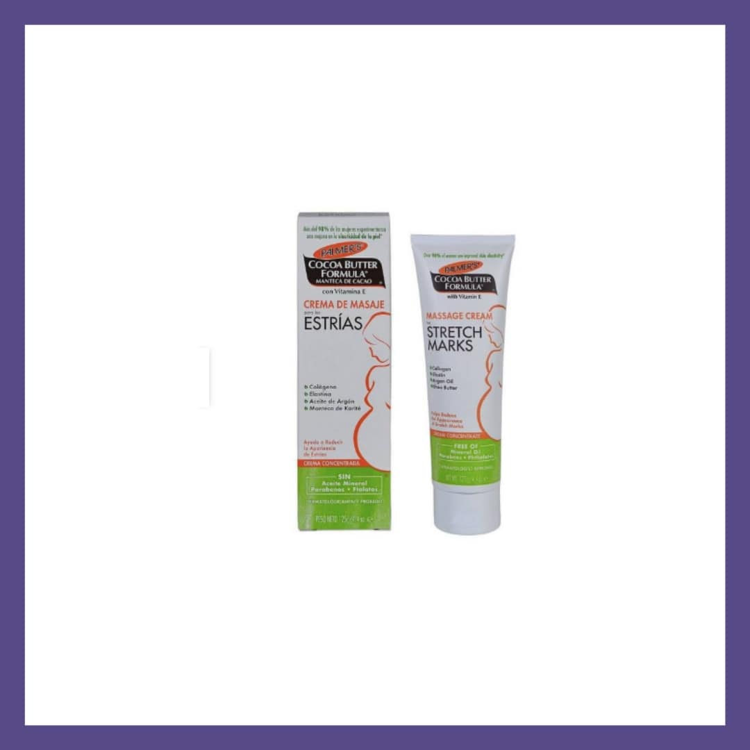 Crema de masajes para estrías