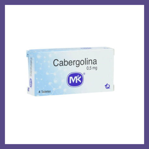 Cabergolina 0,5mg (2x1)