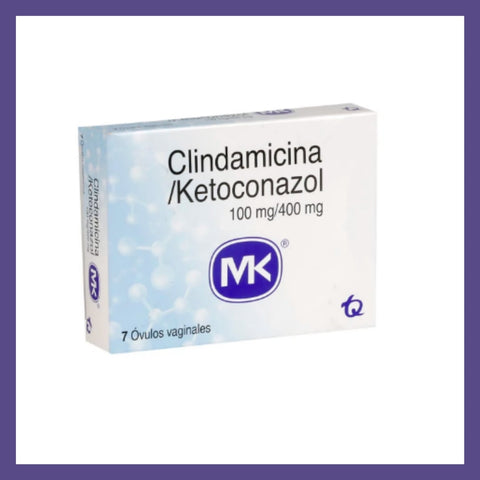 Clindamicina 100mg / Ketoconazol 400mg (2x1)